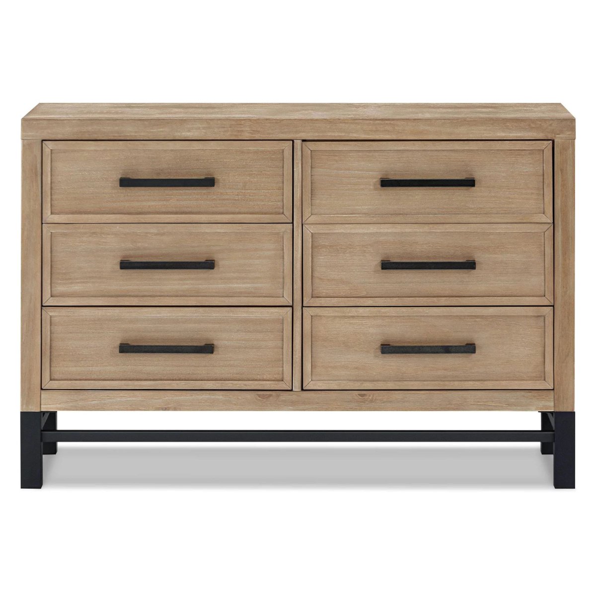 Newbern 6 Drawer Assembled Dresser - Driftwood
