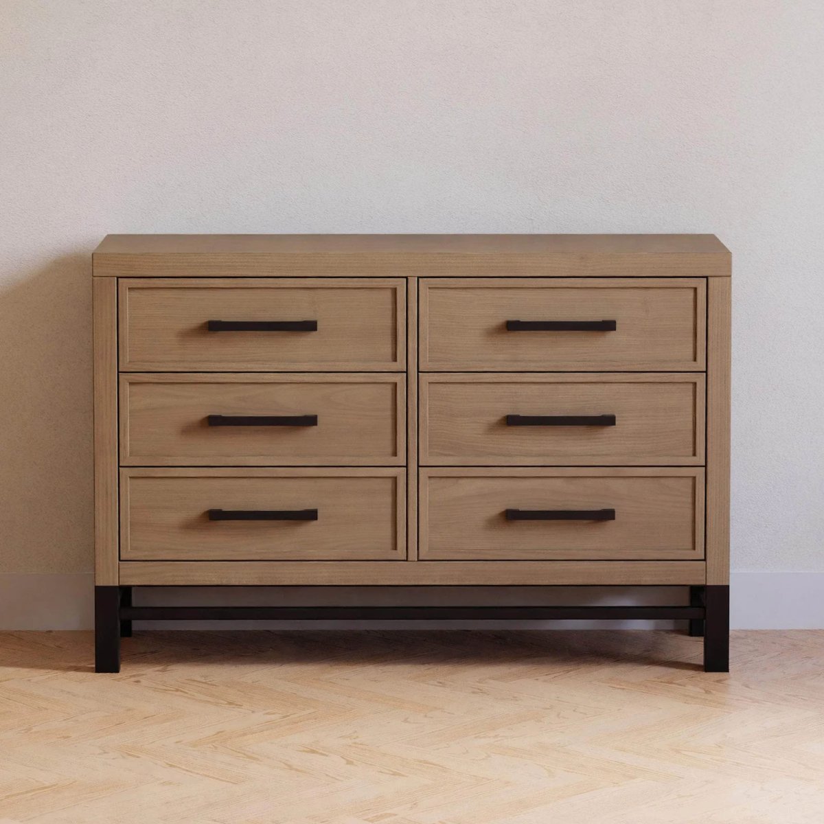 Newbern 6 Drawer Assembled Dresser - Driftwood