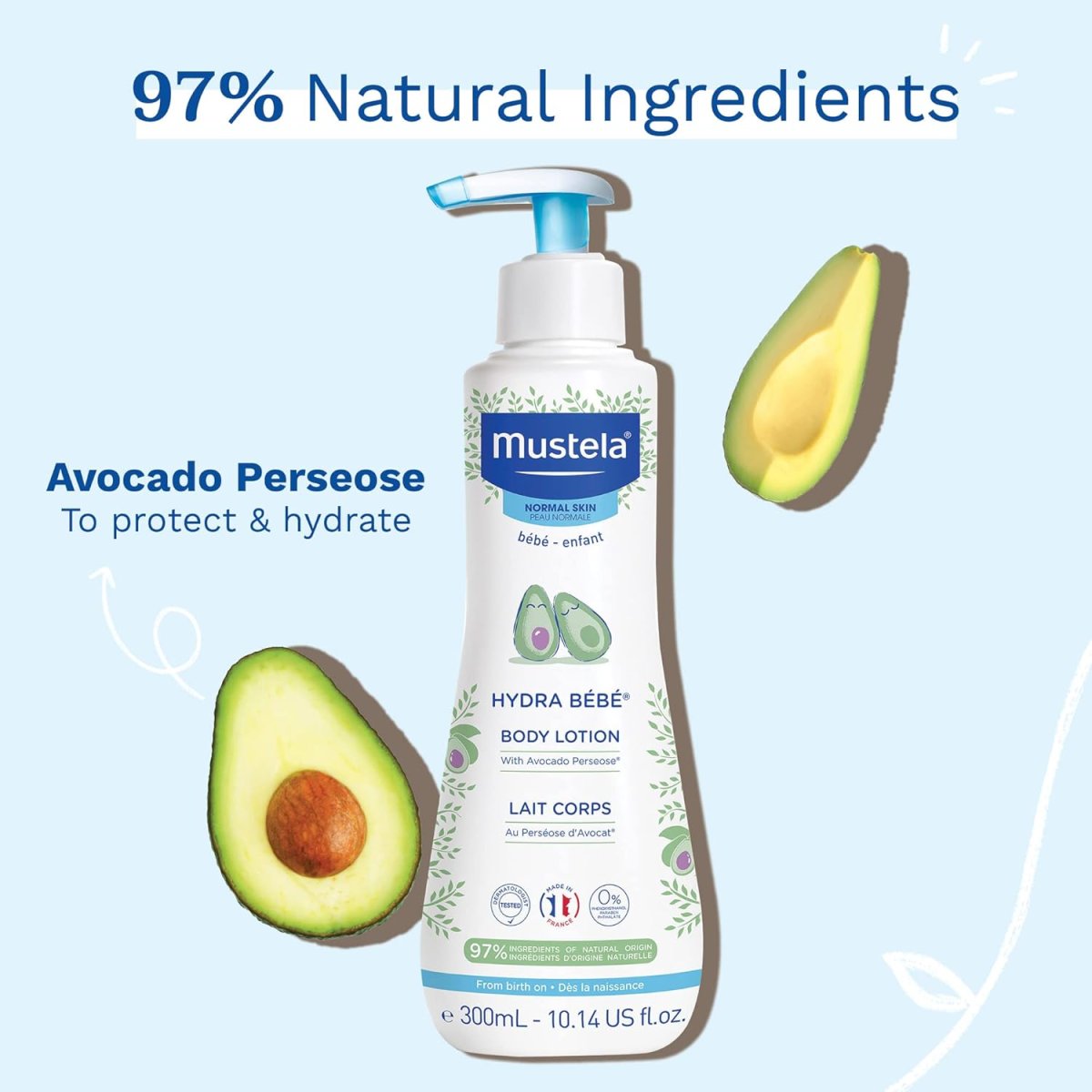 Hydra Bebe Body Lotion 300mL