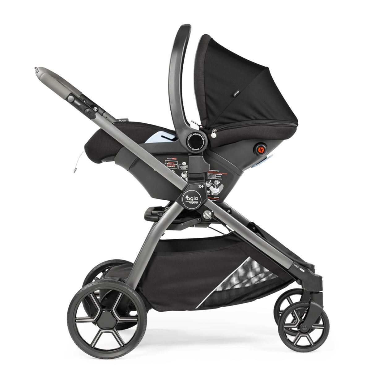 Z4 Agio Stroller -  Black Pearl Open Box