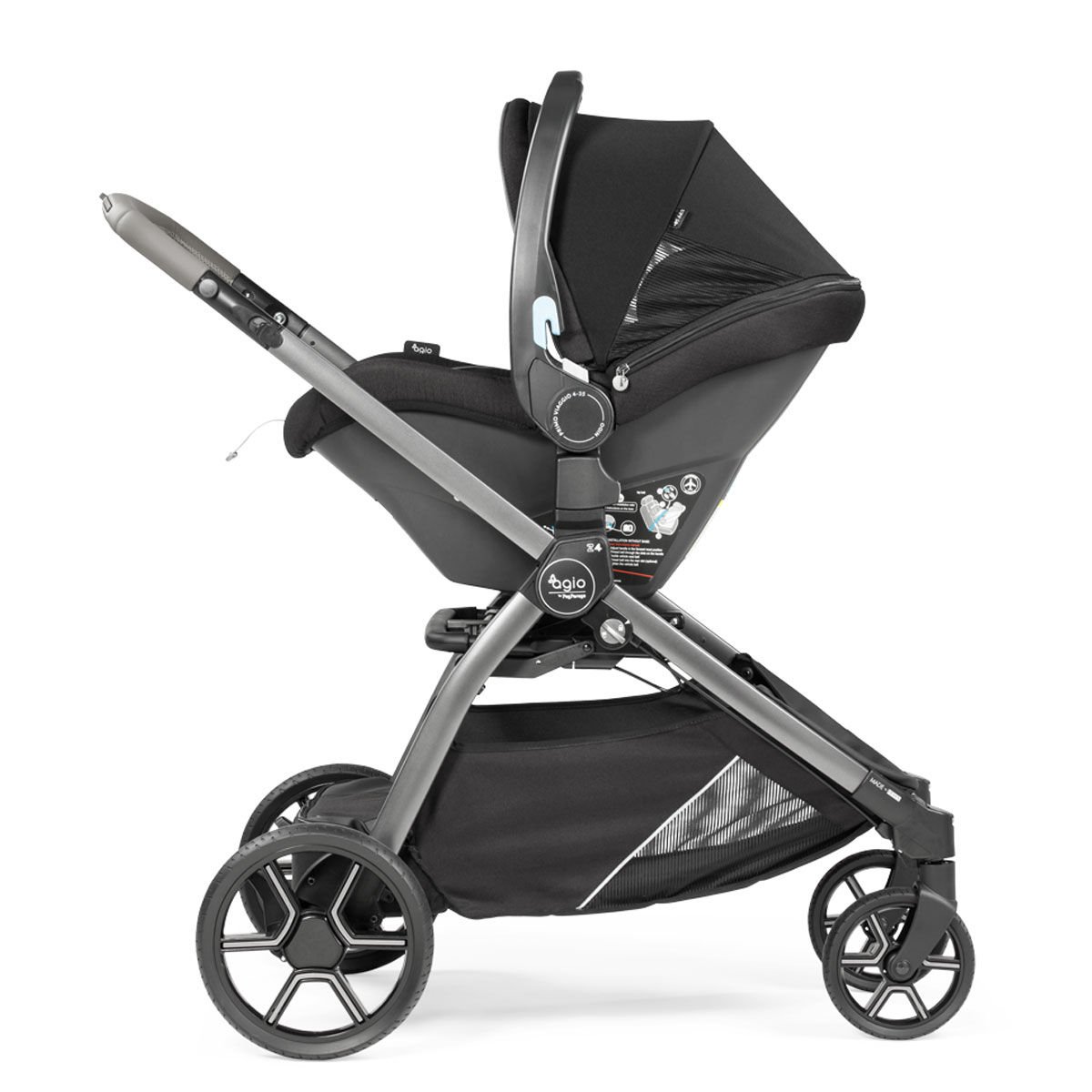 Z4 Agio Stroller -  Black Pearl Open Box