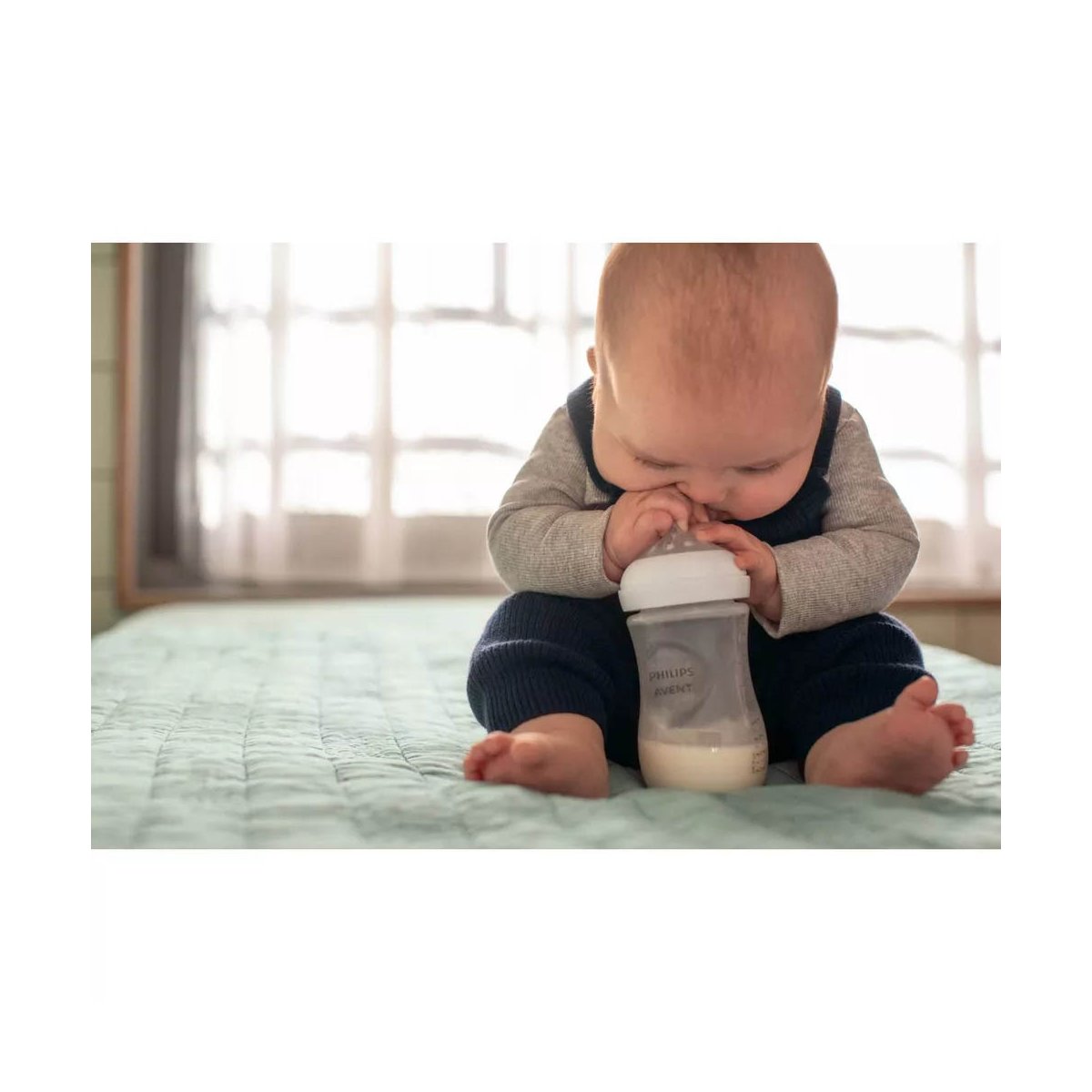 Natural Glass Baby Bottle 8oz 3 pack