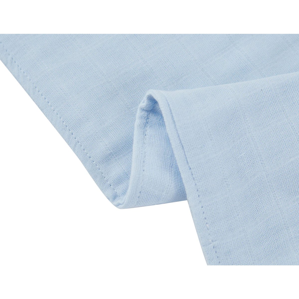 Muslin Bandana Bibs 3 Pack - Blue