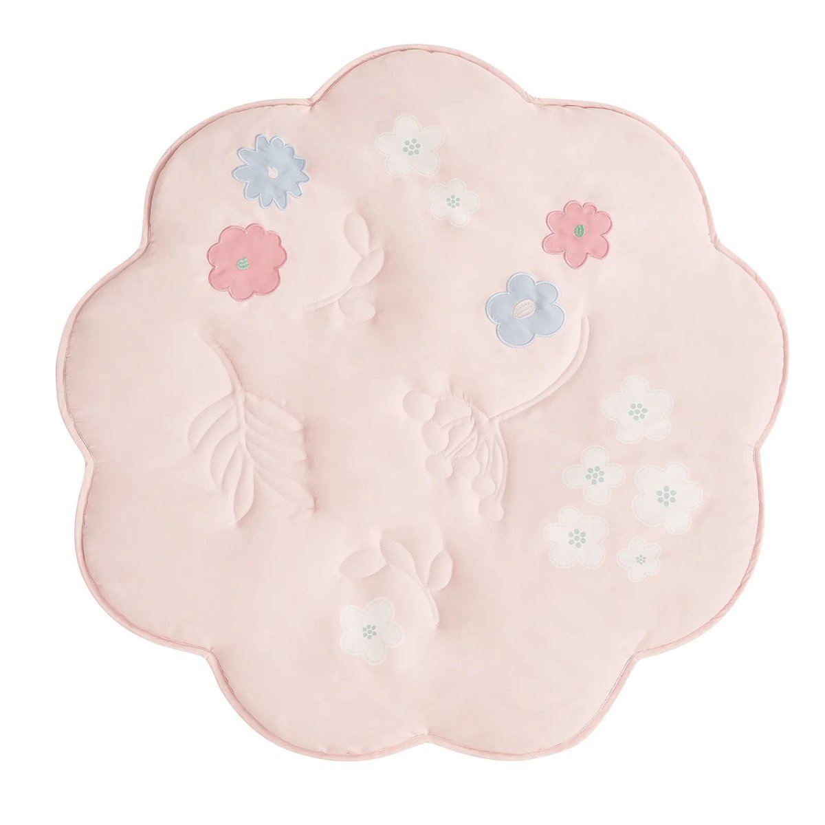 Flower Shape Playmat on Wooden Hanger