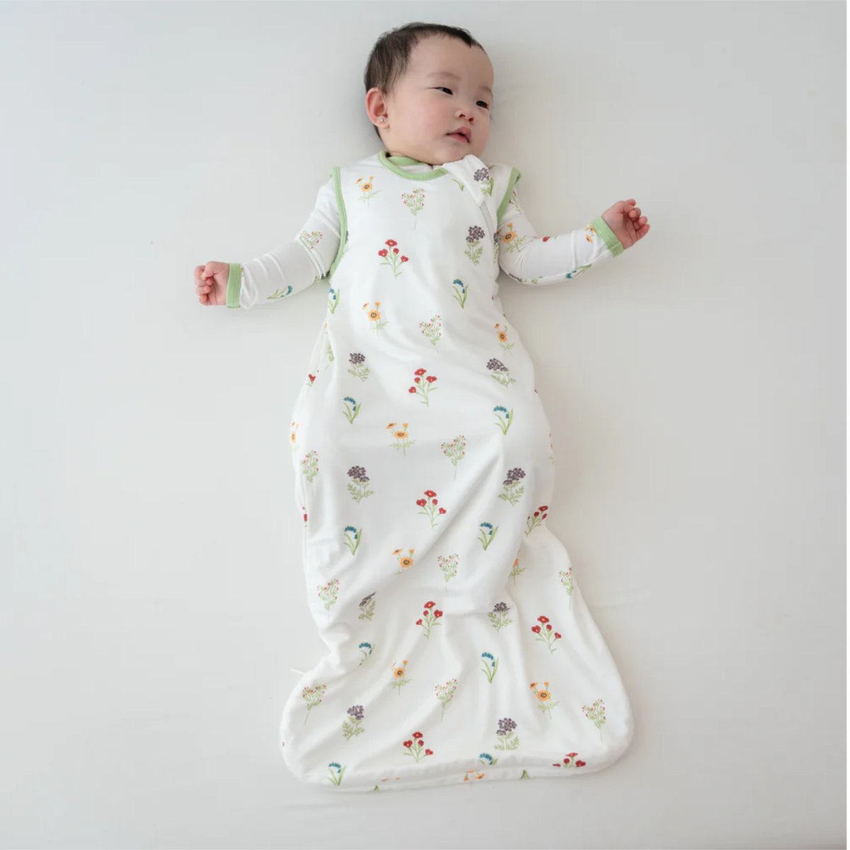 Printed Sleep Bag 0.5 Tog - Wildflower