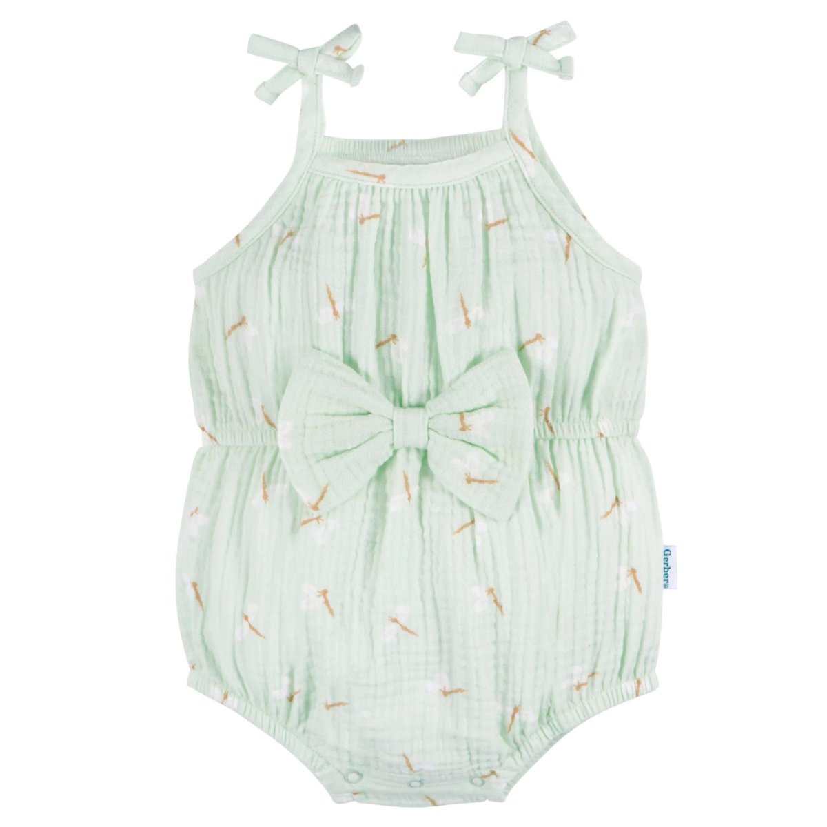 Romper with Bow Girl - Dragonflies