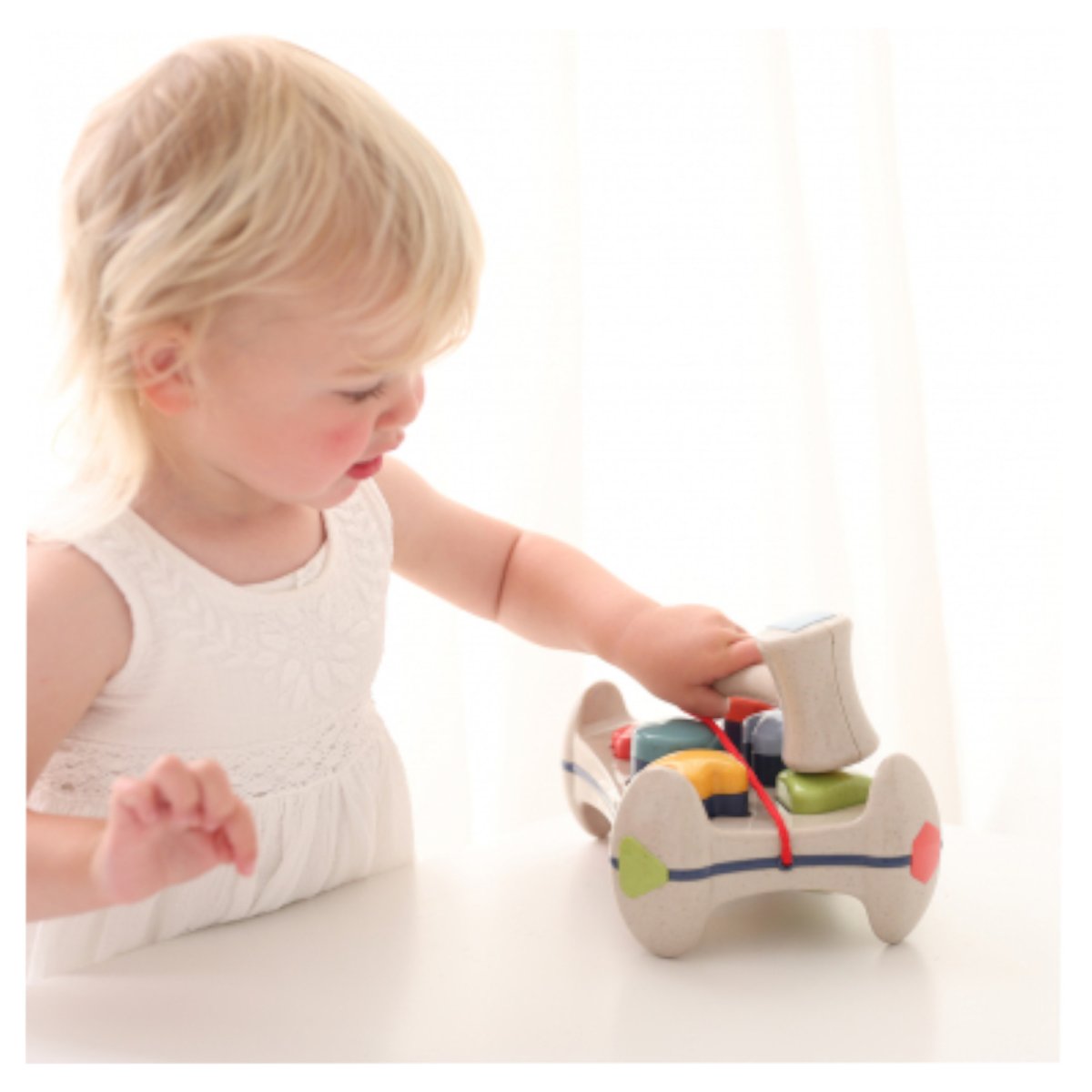 Shape Sorter Play Bench