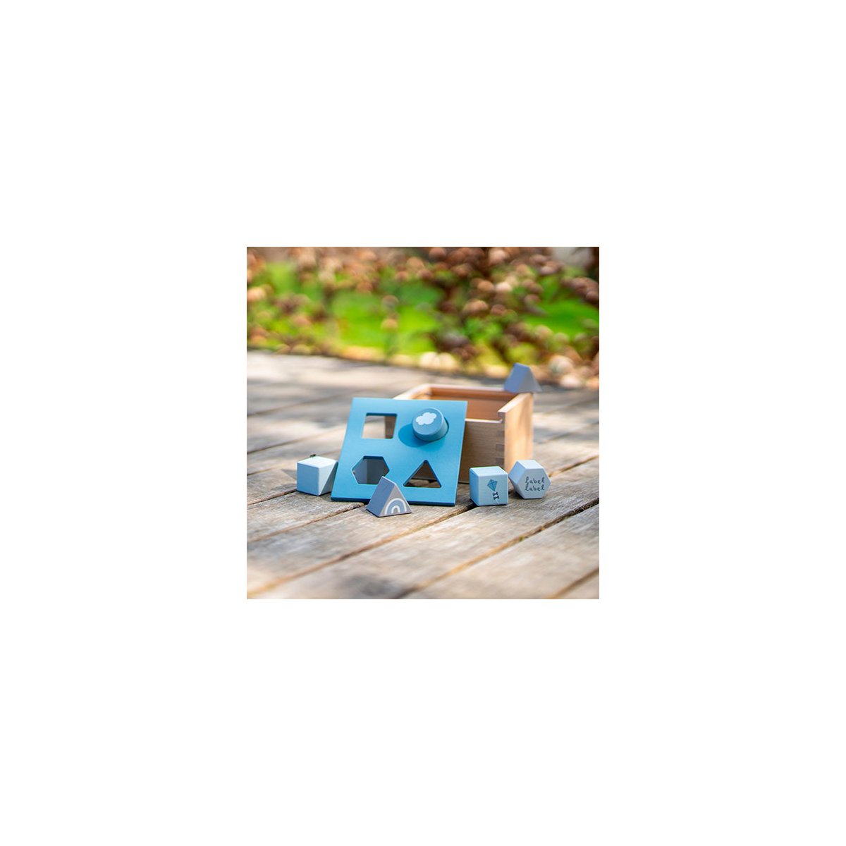 Shape Sorting Box - Blue