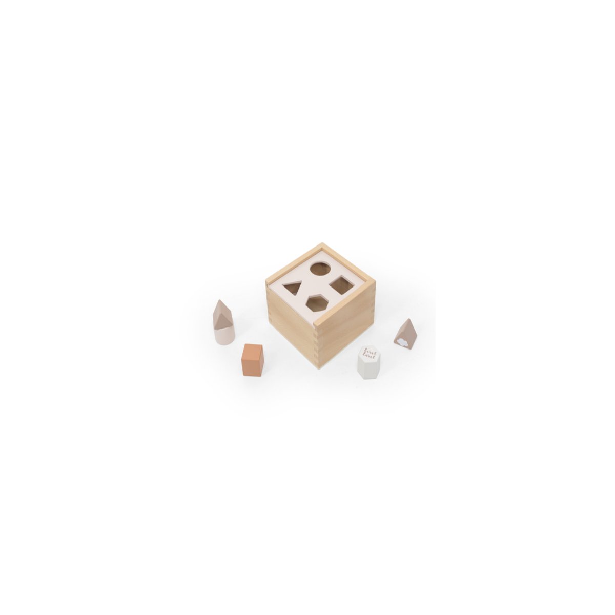 Shape Sorting Box - Nougat