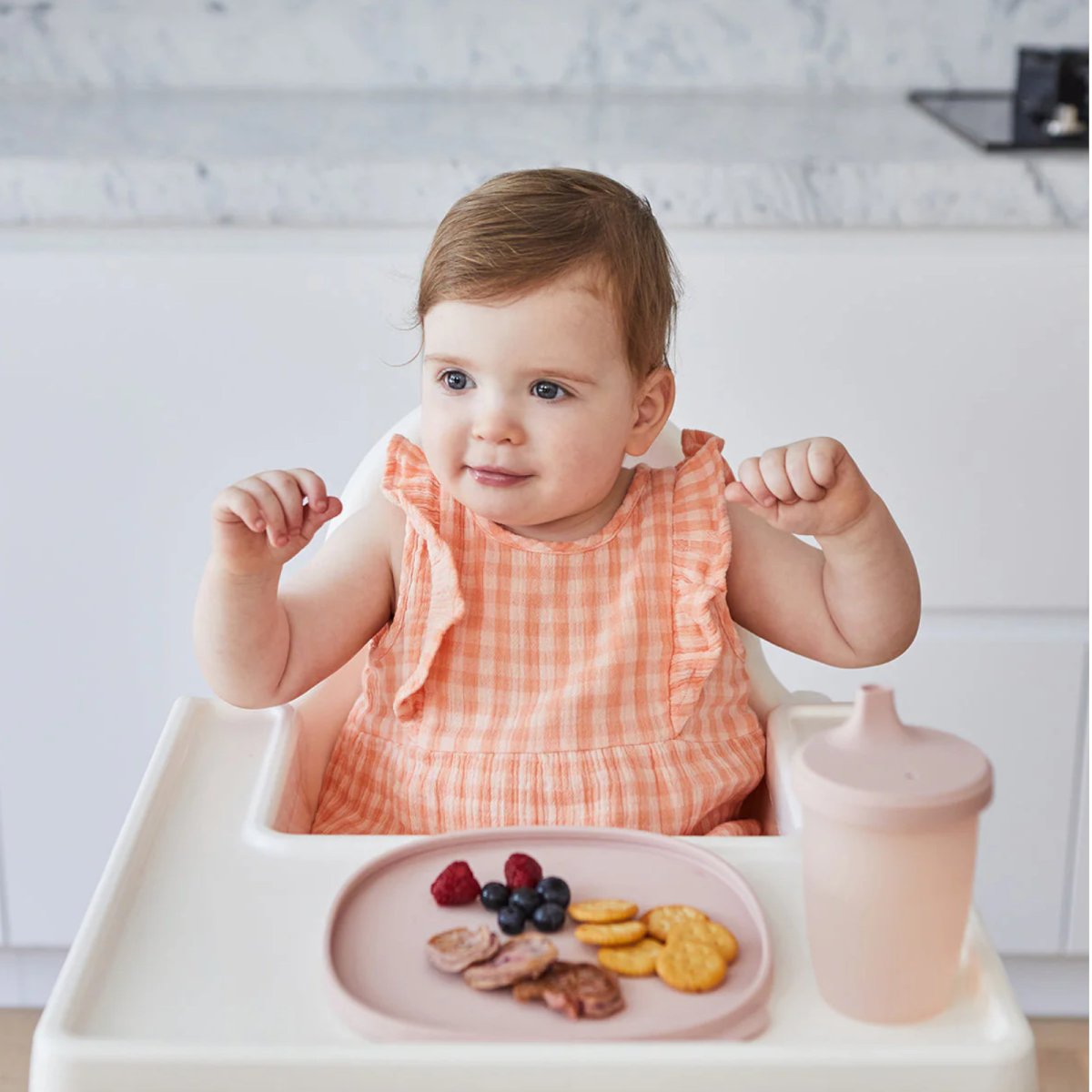 Silicone Spout Cup - Blush