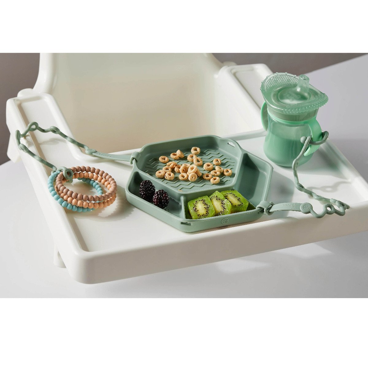 Tray with 2 Fun Straps Included - Cambridge Blue