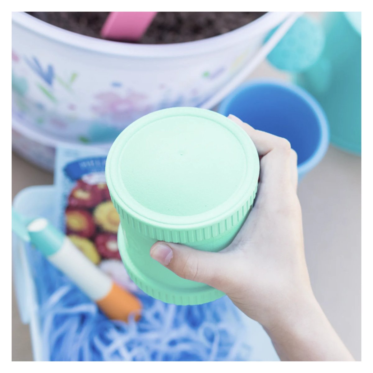Snack Stack Lid - KELLY GREEN