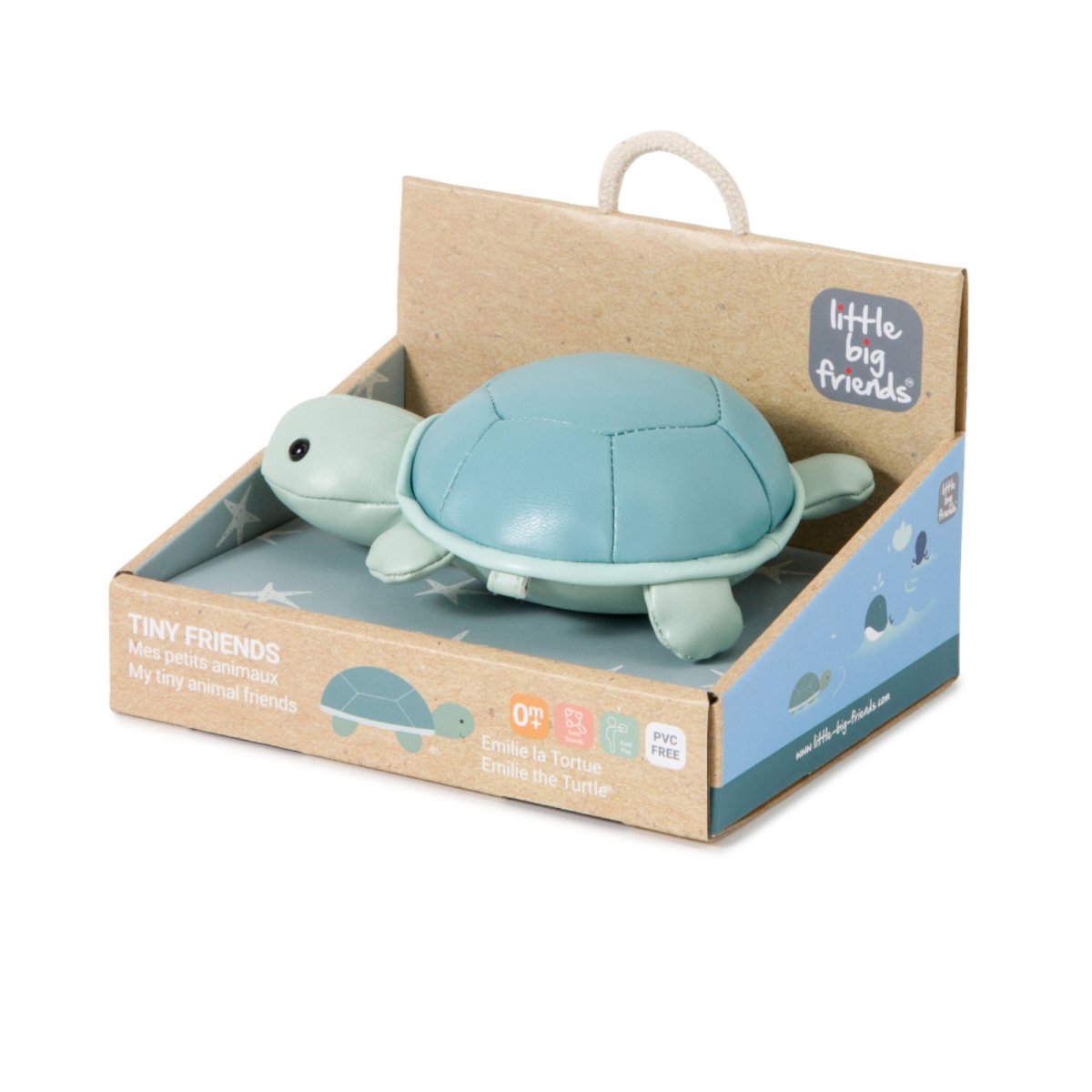 Tiny Friends (Rattle) - Emilie the Turtle