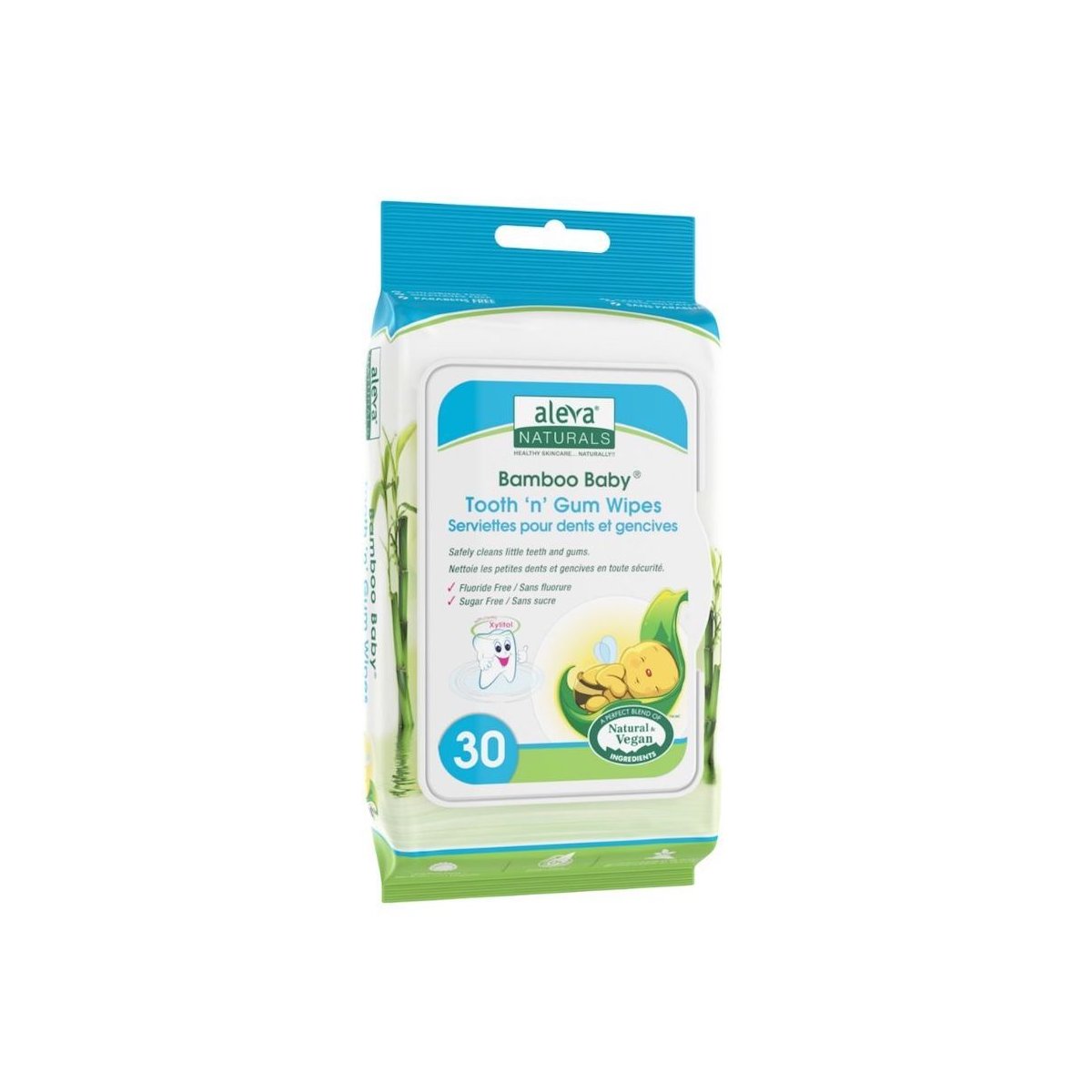 Bamboo Baby Tooth & Gum Wipes 30 Count
