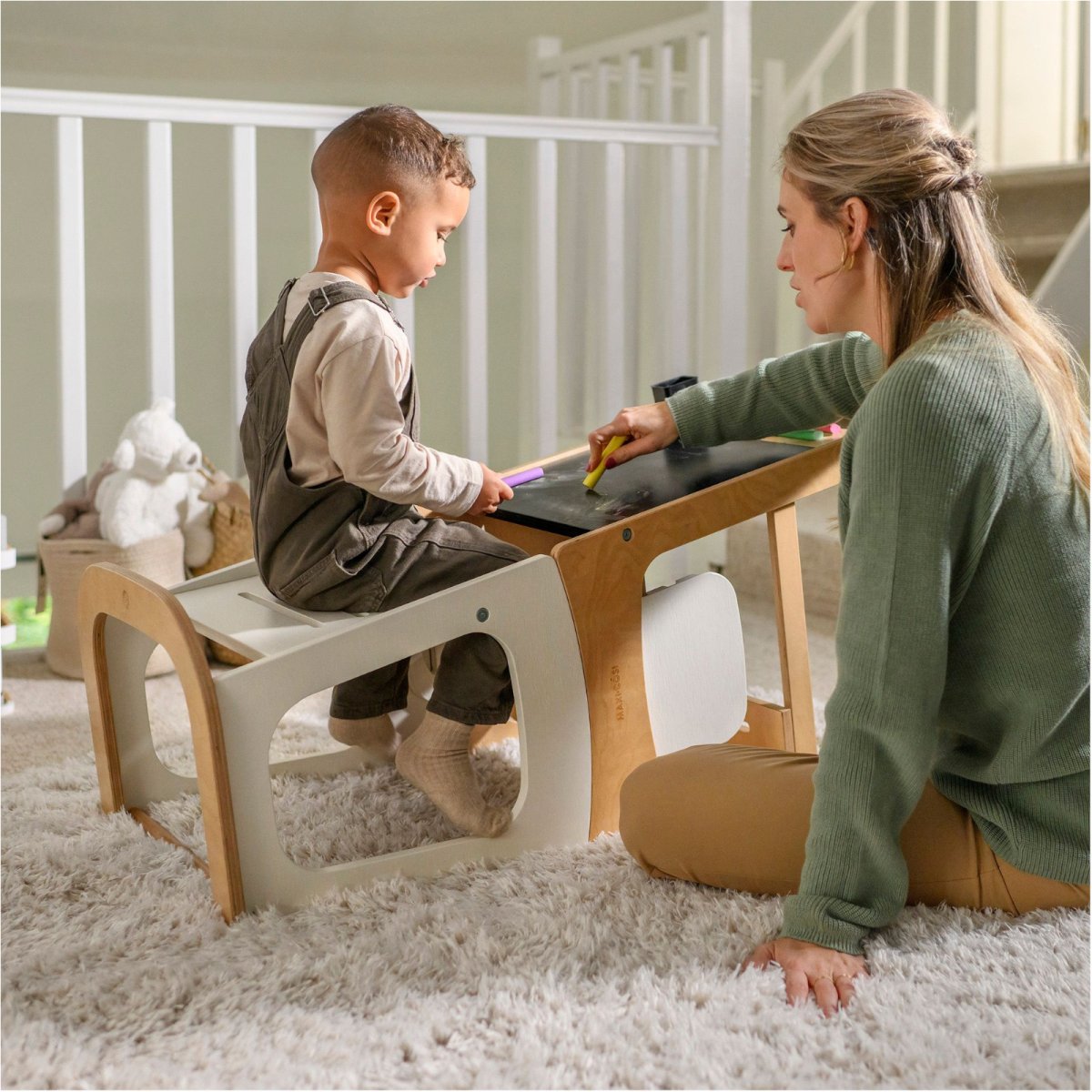 Toucan Learning Tower - Natural White