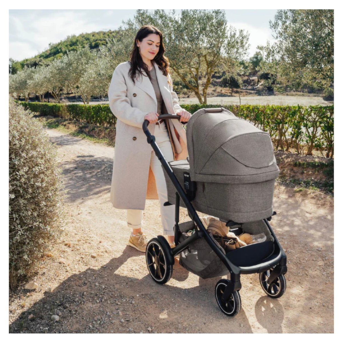 Tura Stroller  -Truffle