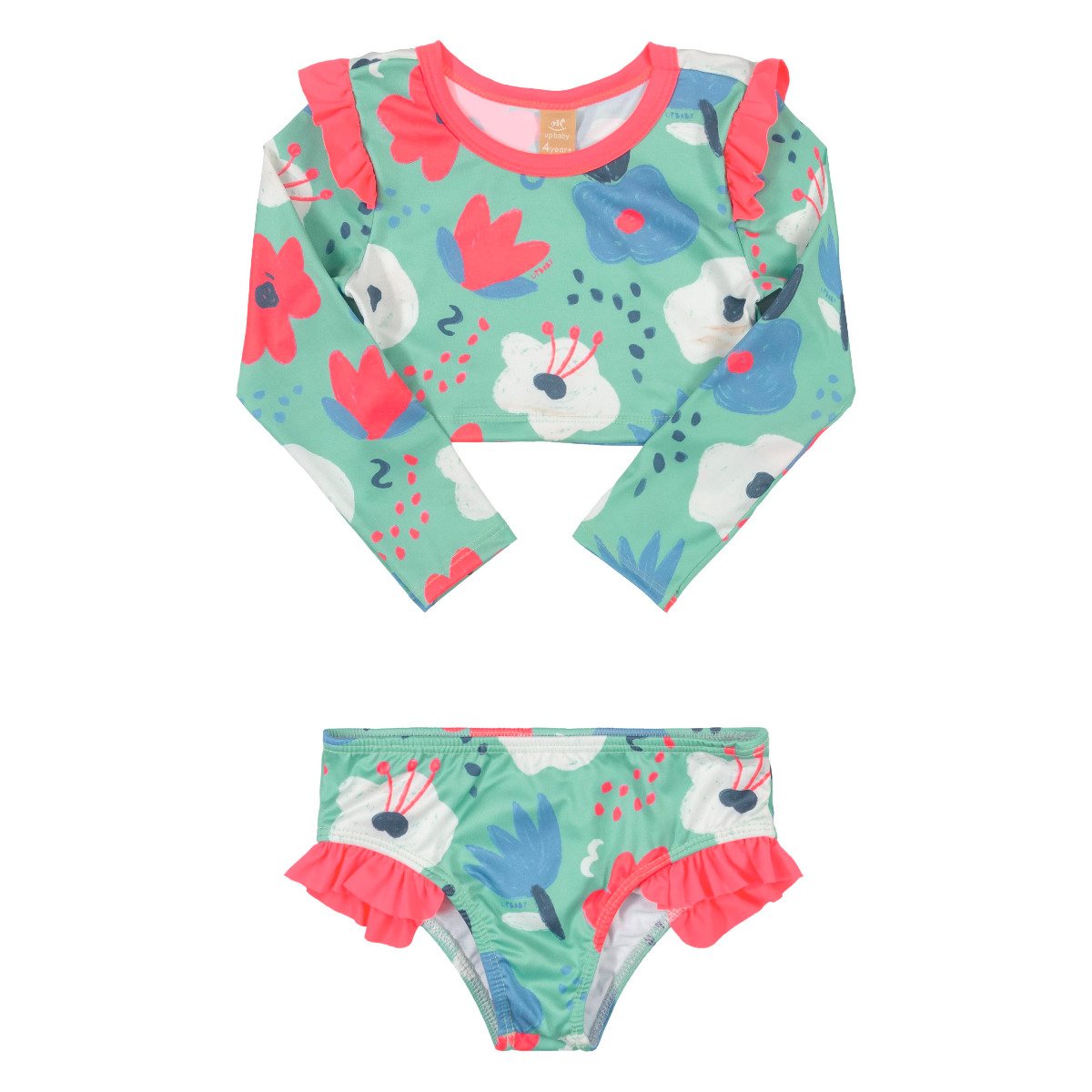 UV Protection Swimming Bikini - Expression Floral