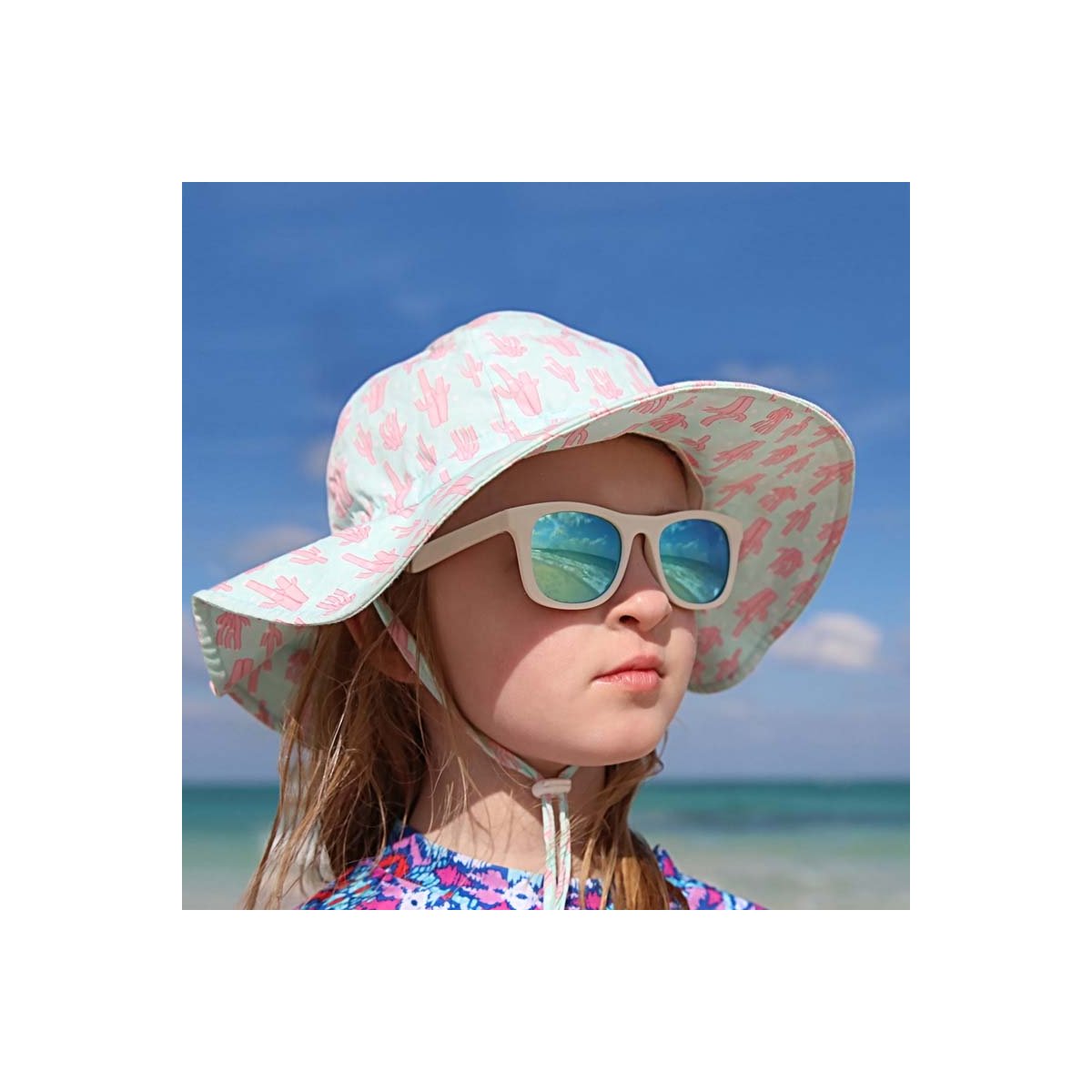 Urban Xplorer Glasses Mirrored Aurora Lenses - White