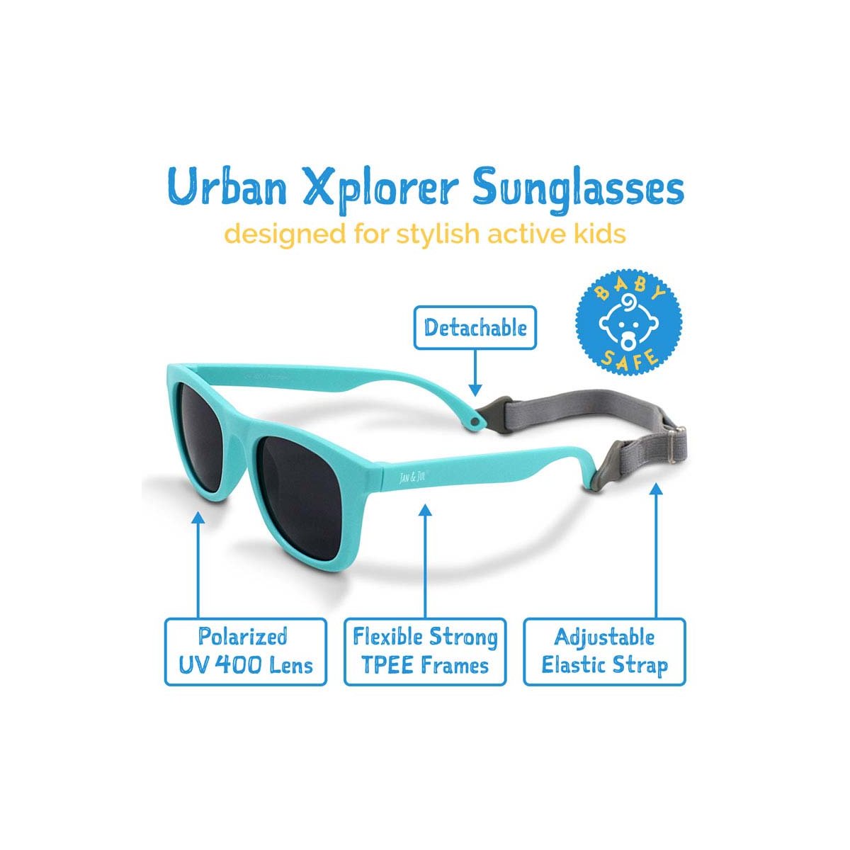 Urban Xplorer Glasses Mirrored Aurora Lenses - White