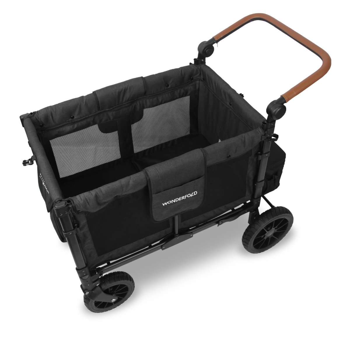 W4 LUXE Premium Quad Stroller - Volcanic Black