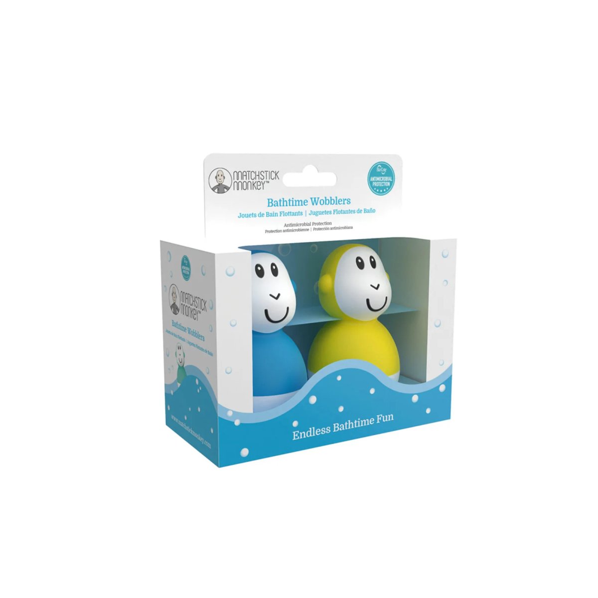 Bathtime Wobblers - Blue & Yellow