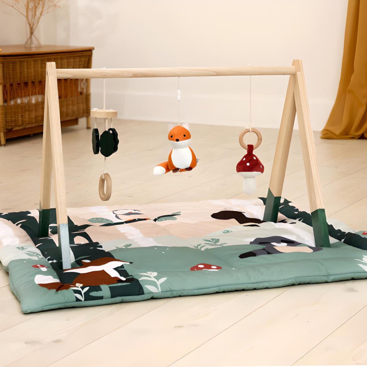 Wooden Activity Arch - Forest