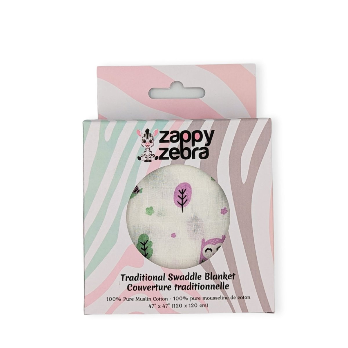 Muslin Swaddle - Opulent Owls