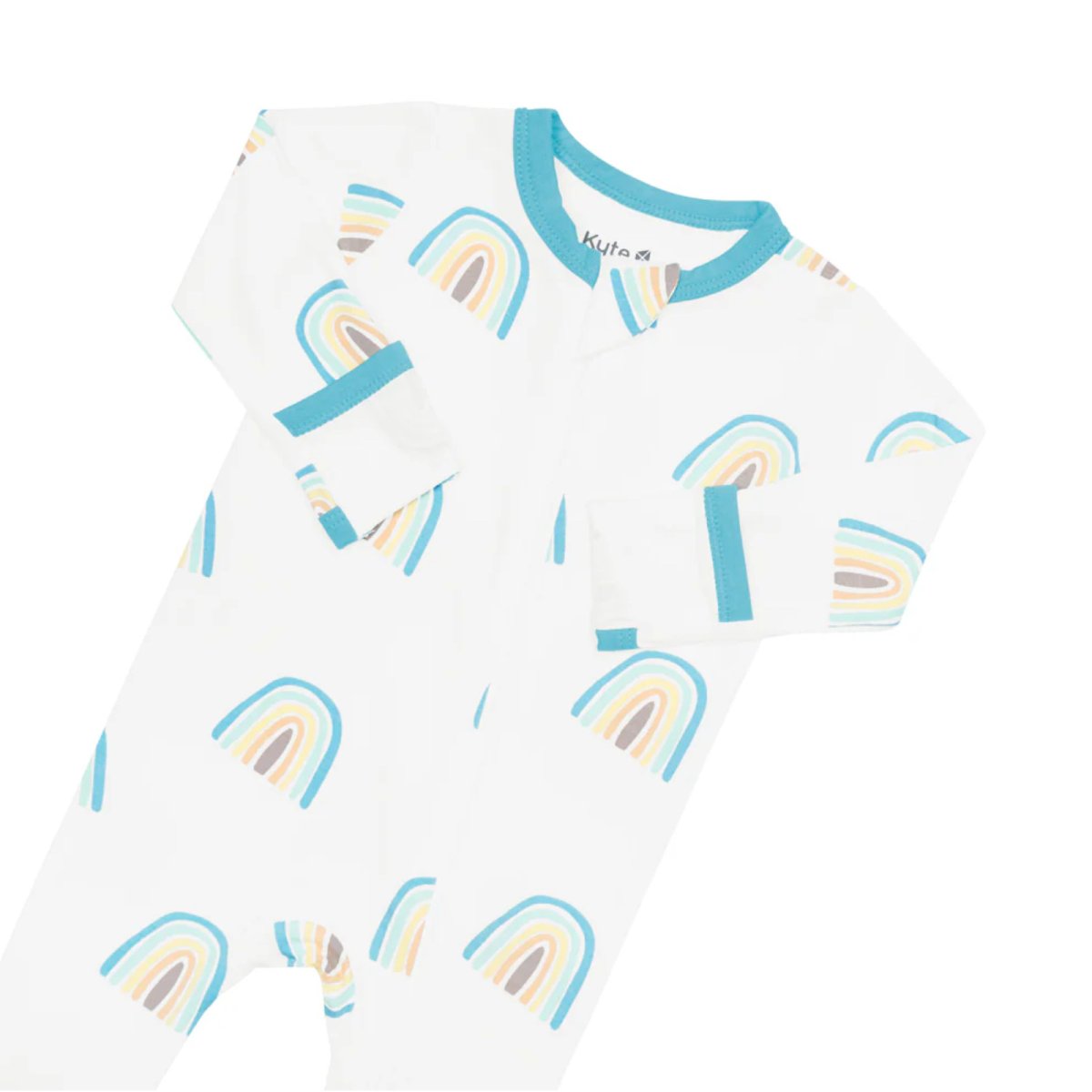 Zippered Footie - Makai Rainbow