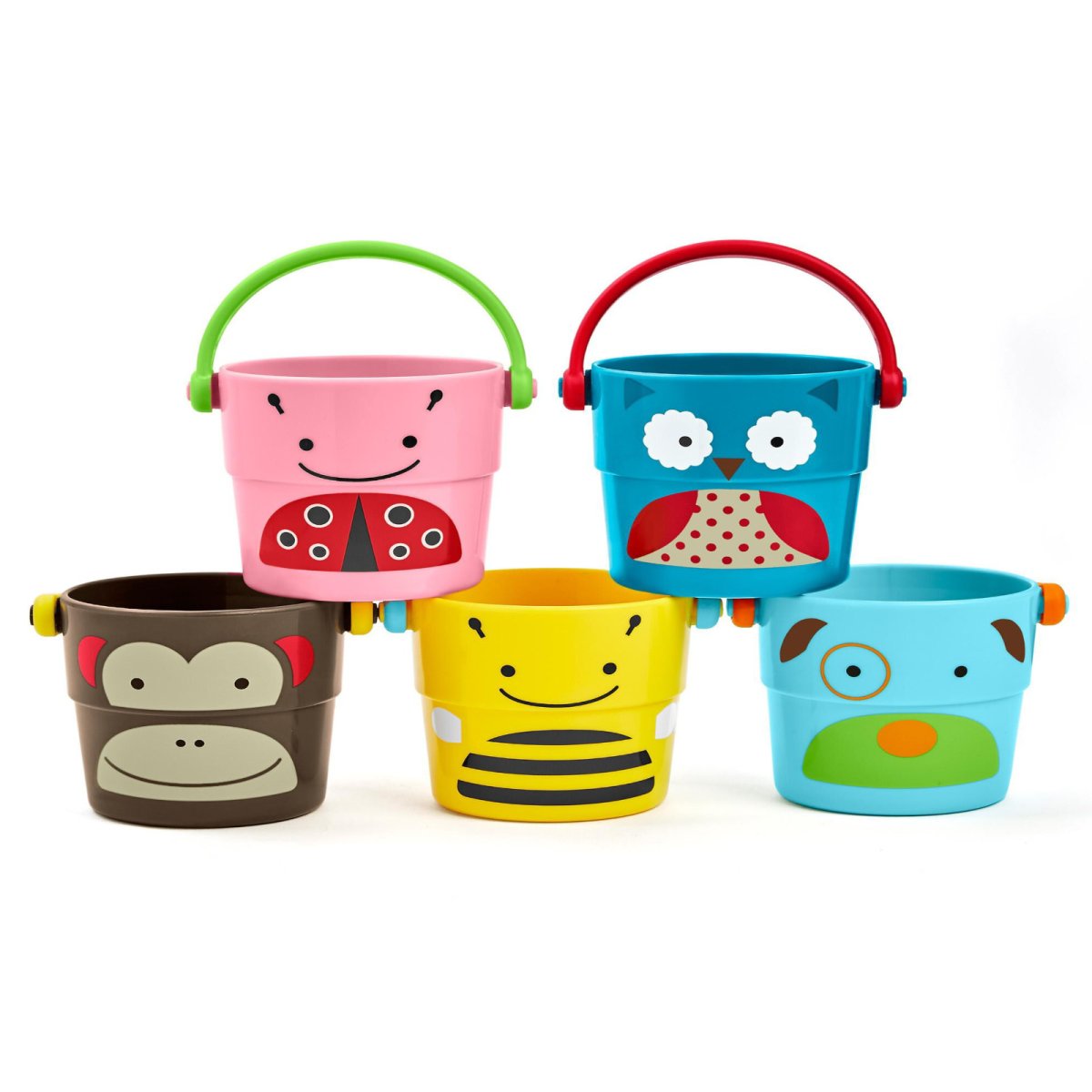 Zoo Stack & Pour Buckets - New Characters